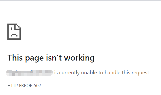 HTTP ERROR 502是什么意思？
